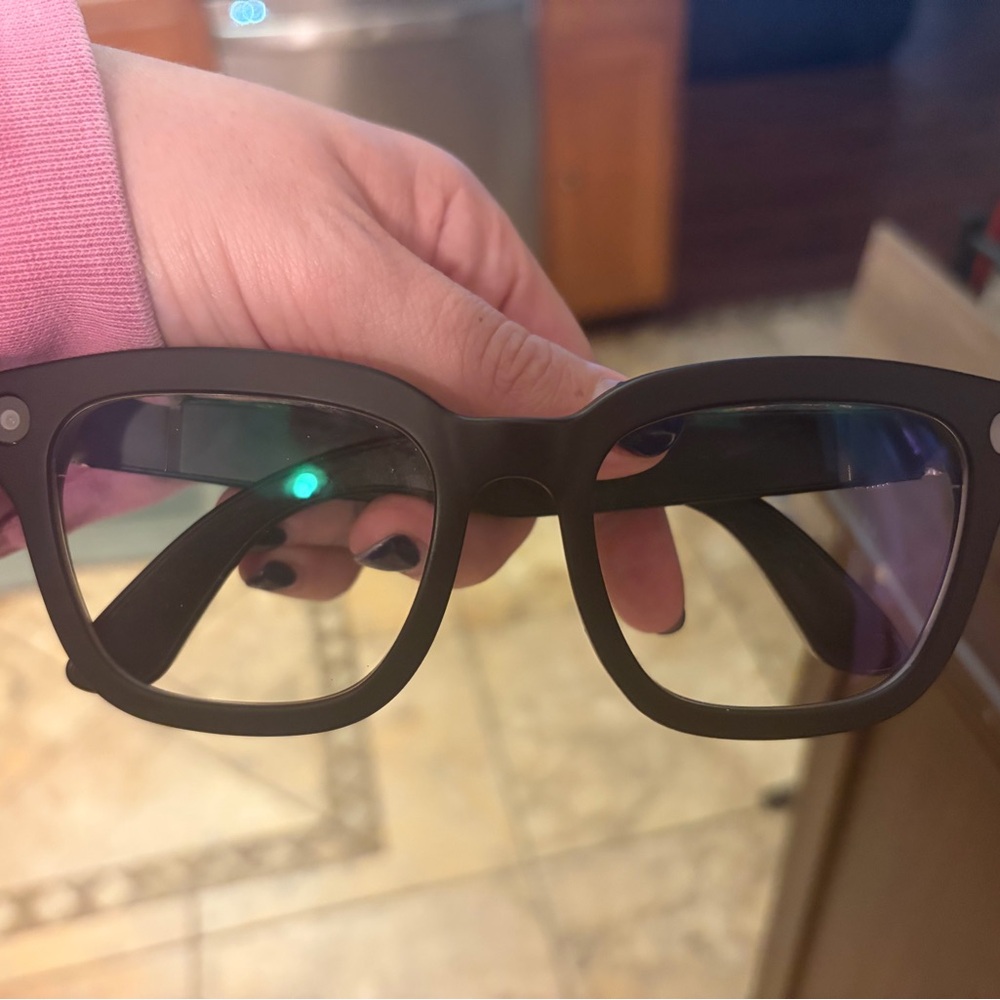 Stylish Black Square Glasses